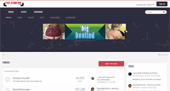 Desktop Screenshot of fat-forums.com